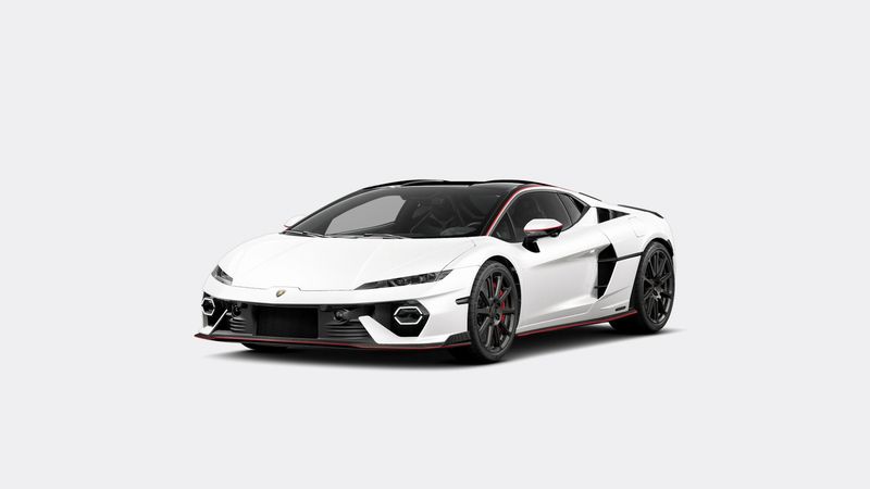 1:43 Looksmart - Lamborghini Temerario Alleggerita Package Balloon White 1:43 Looksmart - Lamborghini Temerario Alleggerita Package Balloon White