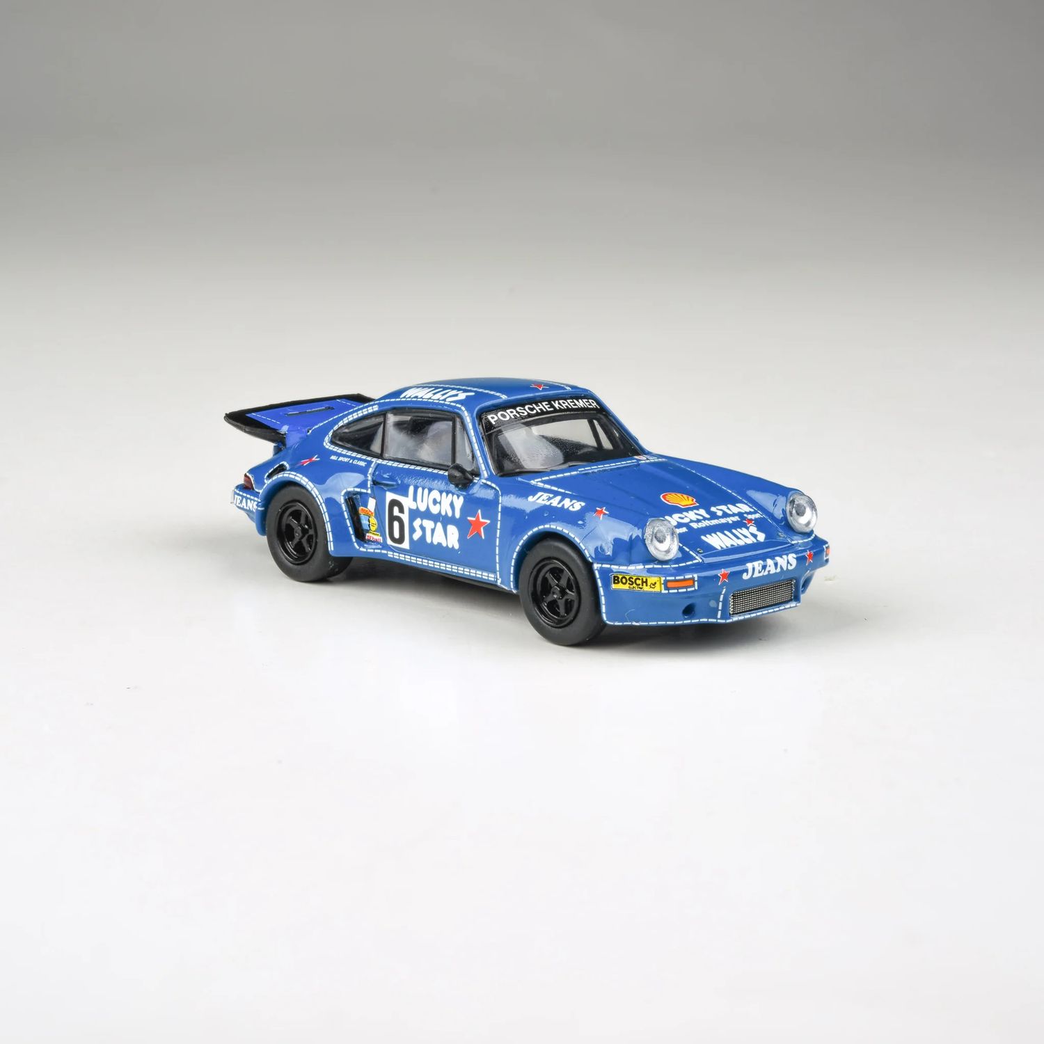 1:64 Para64 - 1974 Porsche 911 3.0 RSR Wally's Jeans, blue *left hand drive*