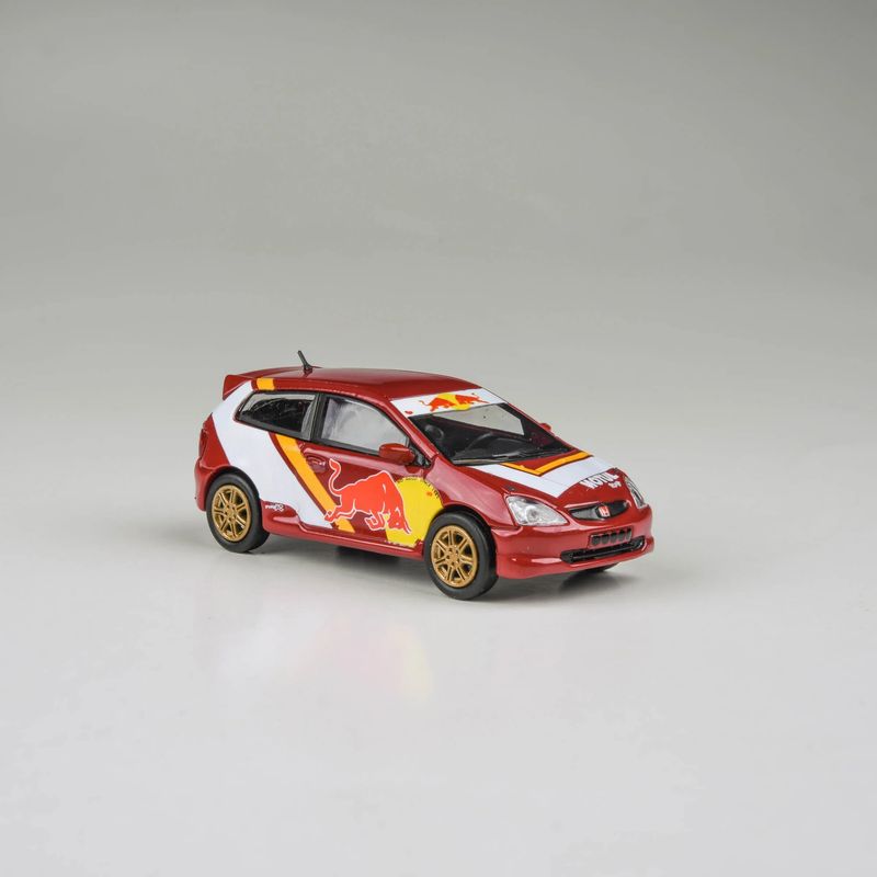 1:64 Para64 - 2001 Honda Civic Type R EP3 No Good Racing, red/white RHD 1:64 Para64 - 2001 Honda Civic Type R EP3 No Good Racing, red/white RHD