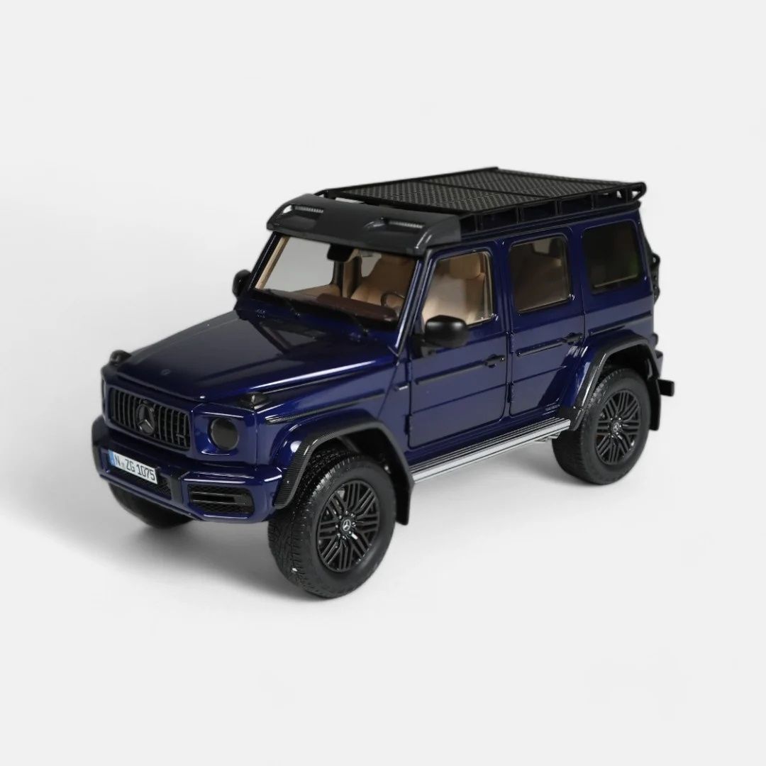 1:18 NZG - Mercedes-AMG G 63 4x4² Offroad, mystic blue
