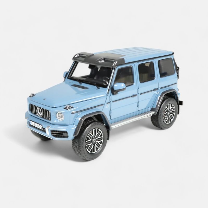 1:18 NZG - Mercedes-AMG G 63 4x4² Standard vintage blau