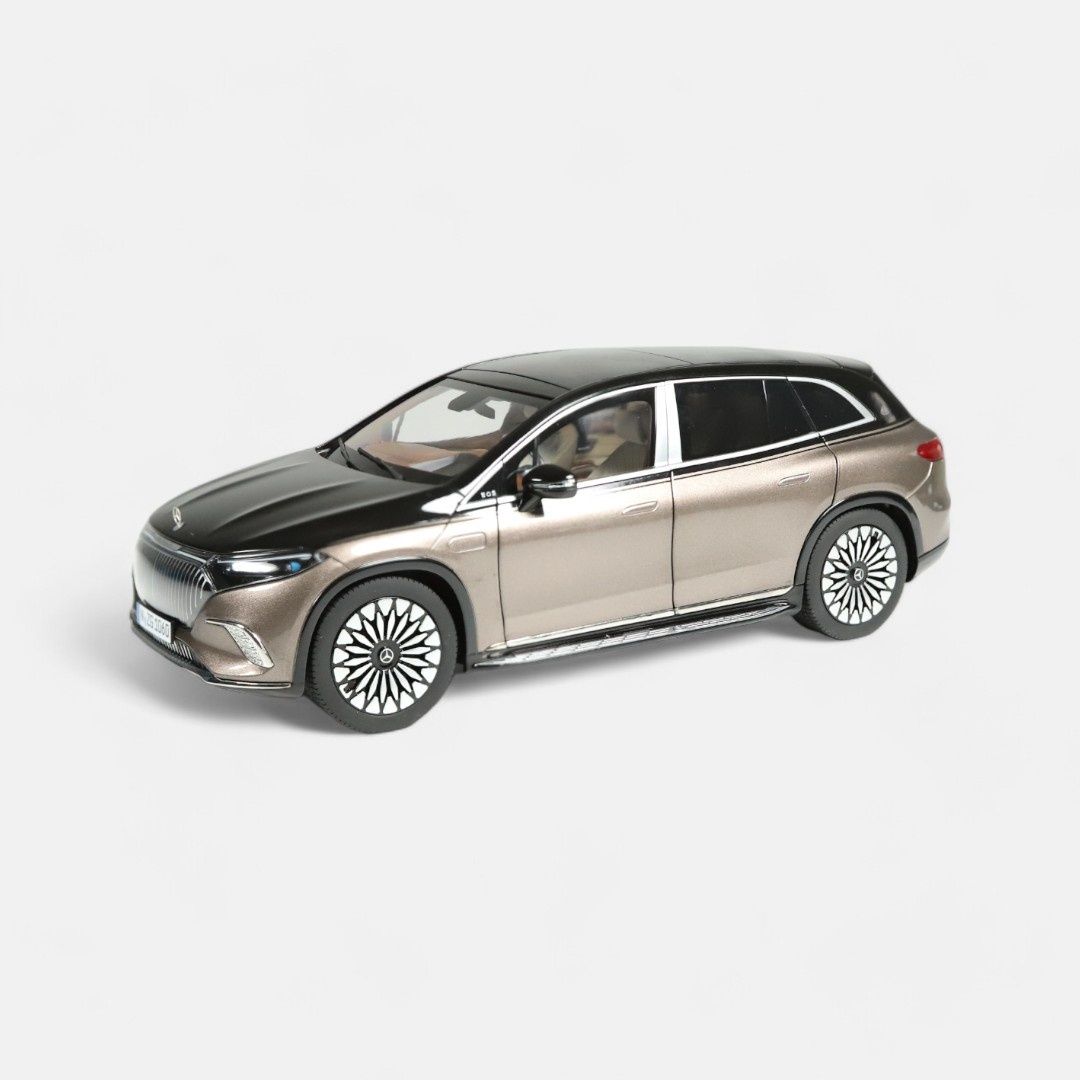1:18 NZG - Mercedes-Maybach EQS SUV samtbraun-onyxschwarz