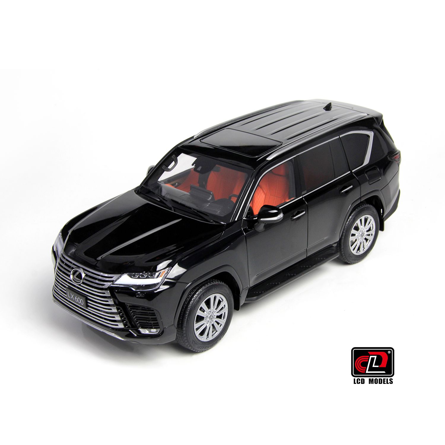 1:18 LCD Models - 2024 Lexus LX600 Black