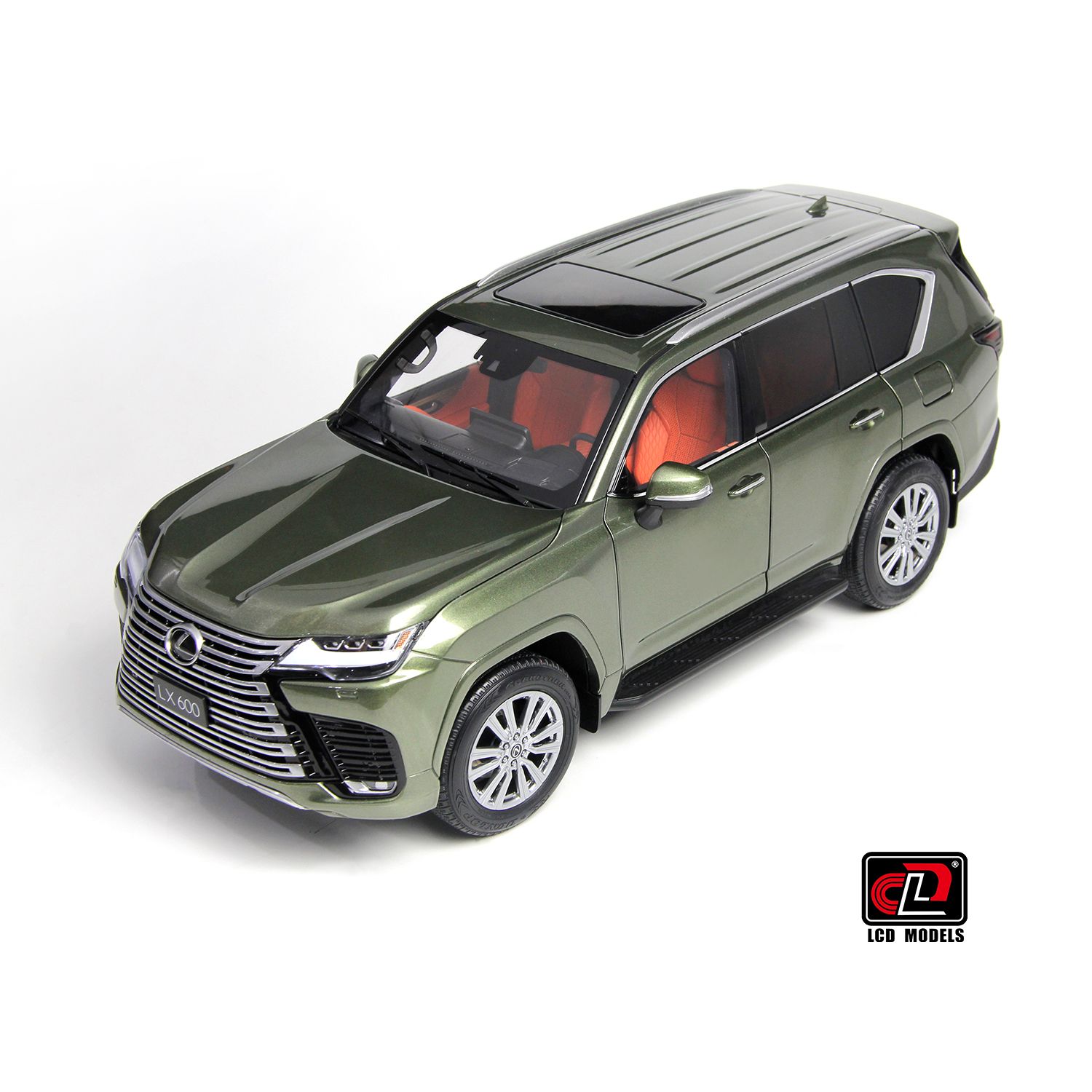 1:18 LCD Models - 2024 Lexus LX600 Nori Green