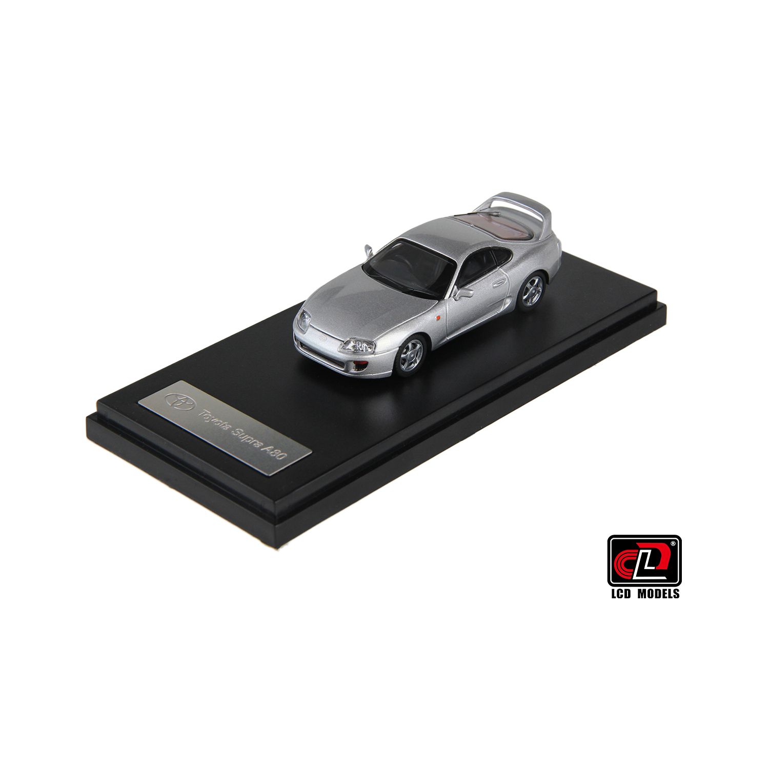 Modellino Toyota Supra (A80) Magic Chrome - LMLF Die Cast 1:64 - Nuovo In Confezione