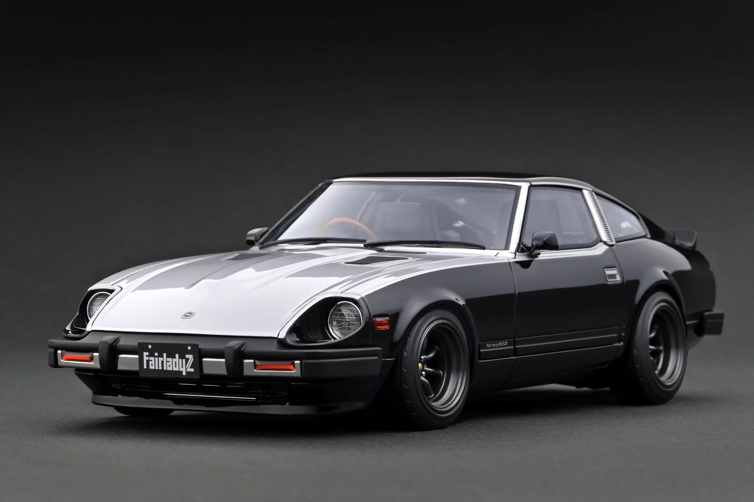 1:18 Ignition - Nissan Fairlady Z (S130) Black/Silver