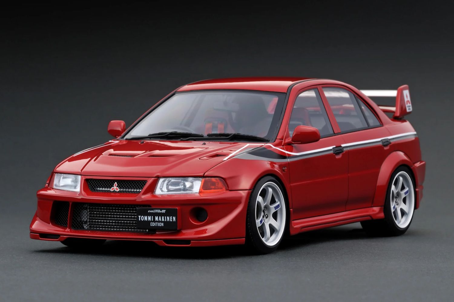 1:18 Ignition - Mitsubishi Lancer Evolution VI GSR T.M.E (CP9A) Red