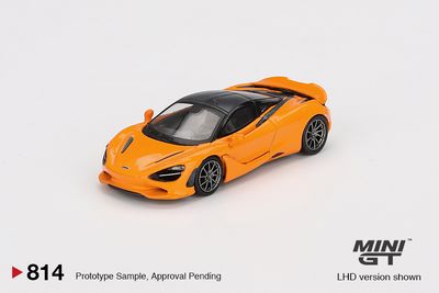 1:64 Mini GT - 2024 McLaren 750S McLaren Orange 1:64 Mini GT - 2024 McLaren 750S McLaren Orange