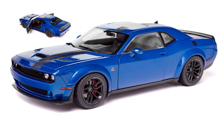 1:18 Solido - Dodge Challenger R/T SCAT Pack 2023 Blue Black