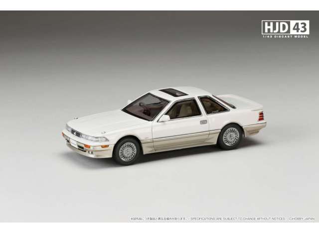 1:43 Hobby Japan - Toyota Soarer 3000 Twincam 24 GT-Limited Air Suspension (MZ21), crystal white toning II 1:43 Hobby Japan - Toyota Soarer 3000 Twincam 24 GT-Limited Air Suspension (MZ21), crystal white toning II