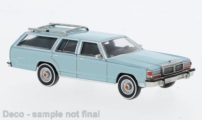 1:87 Brekina - Ford LTD Station Wagon hellblau