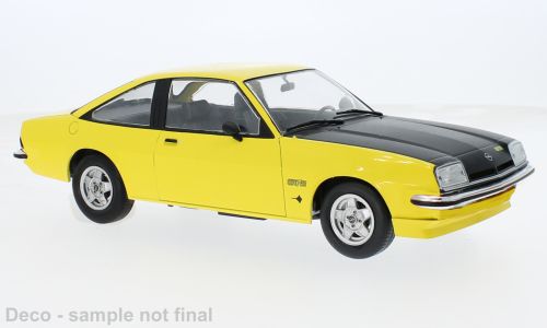 1:18 MCG - 1975 Opel Manta B GT/E gelb