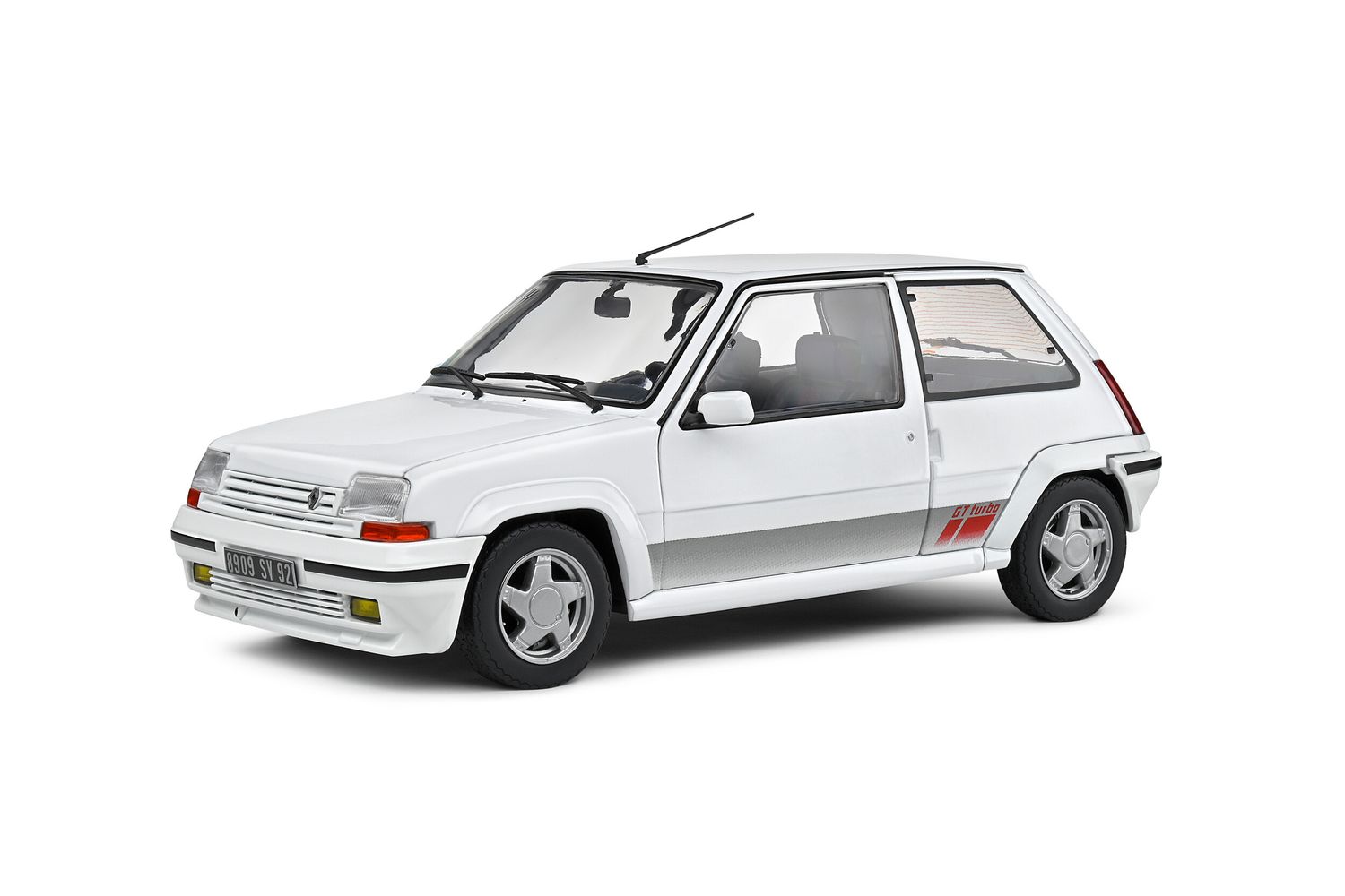 1:18 Solido - Renault 5 GT Turbo Phase 2 Givre Nacre 1989