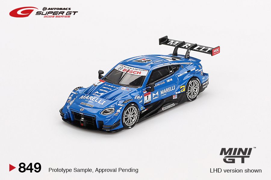 1:64 Mini GT - 2023 Nissan Z GT500 #1 Marelli Impul Z Team Impul Super GT Series