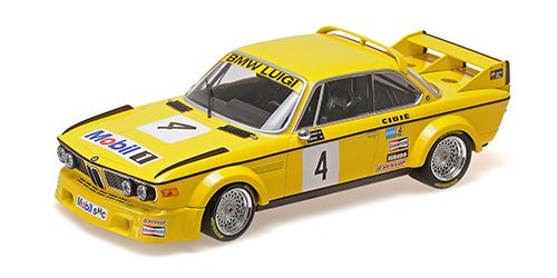 1:18 Minichamps - BMW 3.0 CSL – BMW LUIGI – VAN HOVE/JOOSEN – 3. PLACE BRNO 1978