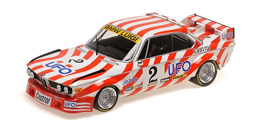 1:18 Minichamps - BMW 3.0 CSL – BMW LUIGI – XHENCEVAL/DIEUDONNE – 2. PLACE ZANDVOORT 1977