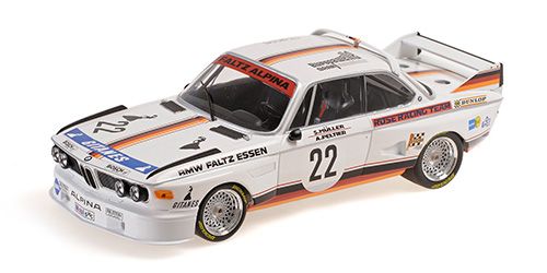 1:18 Minichamps - BMW 3.0 CSL – FALTZ-ALPINA – PELTIER/MUELLER – ZANDVOORT 1975