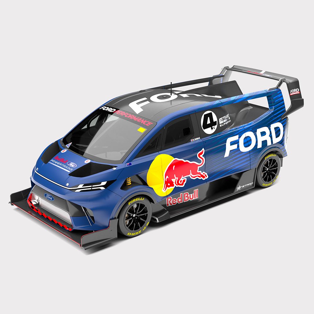 1:18 Authentic Collectables - Ford Performance Red Bull E-Transit SuperVan 4.2 - 2024 Bathurst Lap Record - Driver: Romain Dumas