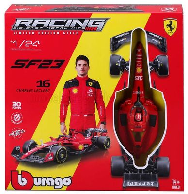 1:24 Bburago - 2023 Ferrari F1 SF-23 Team Scuderia Ferrari #55 Season 2023 Carlos Sainz *Kit*