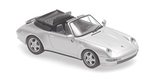 1:43 Maxichamps - PORSCHE 911 CABRIOLET (993) – 1994 – BLACK
