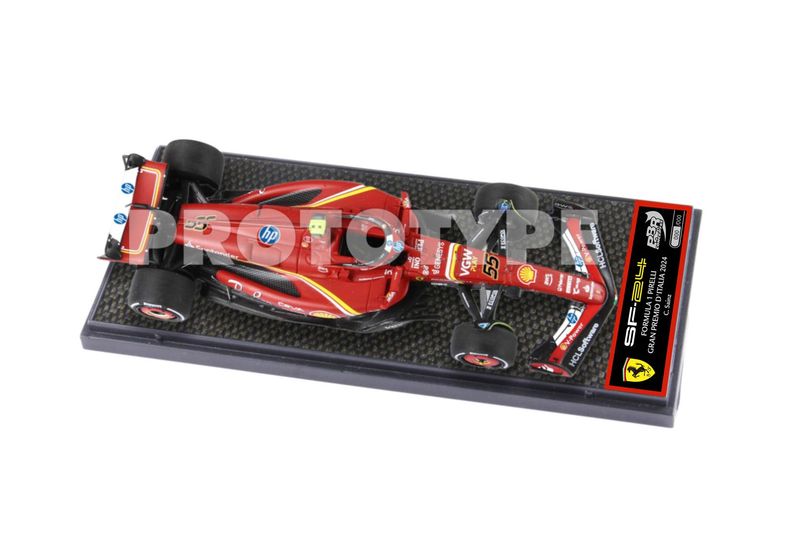 1:43 BBR - Ferrari SF24 Monza GP 2024 Sainz 4th position 1:43 BBR - Ferrari SF24 Monza GP 2024 Sainz 4th position