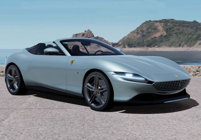 1:43 BBR - Ferrari Roma Spider Gray Alloy 1:43 BBR - Ferrari Roma Spider Gray Alloy