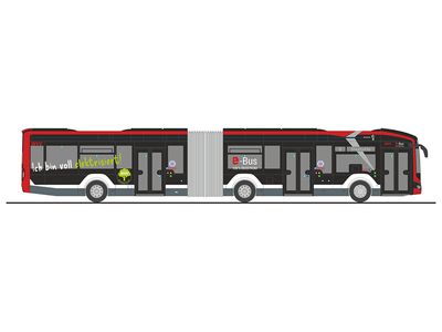 1:87 Rietze - Man LION'S City 18 E Würzburger Straßenbahn 1:87 Rietze - Man LION'S City 18 E Würzburger Straßenbahn