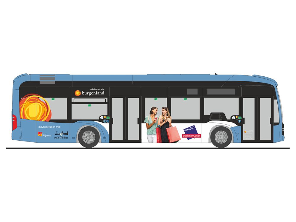 1:87 Rietze - Mercedes Benz eCITARO Verkehrsbetriebe Burgenland
