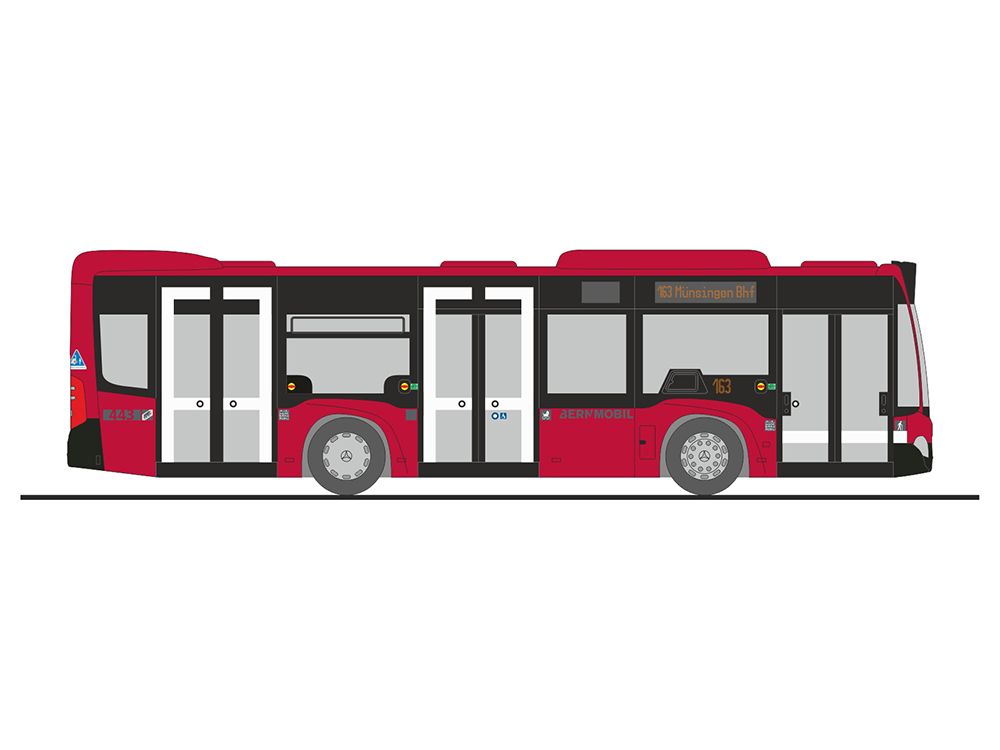 1:87 Rietze - Mercedes Benz CITARO K BernMobil 2015