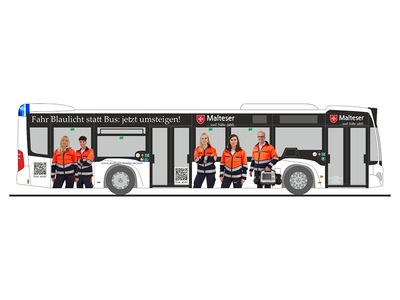 1:87 Rietze - Mercedes Benz CITARO Malteser Wetzlar 2012 1:87 Rietze - Mercedes Benz CITARO Malteser Wetzlar 2012