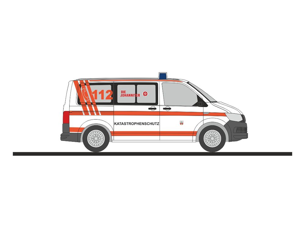 1:87 Rietze - VW T6 Katastrophenschutz Magdeburg