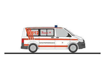 1:87 Rietze - VW T6 Katastrophenschutz Magdeburg 1:87 Rietze - VW T6 Katastrophenschutz Magdeburg