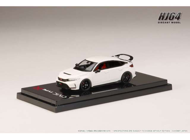 1:64 Hobby Japan - Honda Civic Type R (FL5), championship white