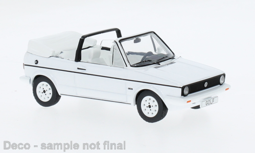 1:43 Ixo - 1981 VW Golf MK I Cabriolet weiss 1:43 Ixo - 1981 VW Golf MK I Cabriolet weiss