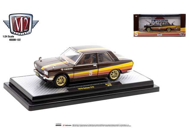 1:24 M2 Machines - 1970 Datsun 510