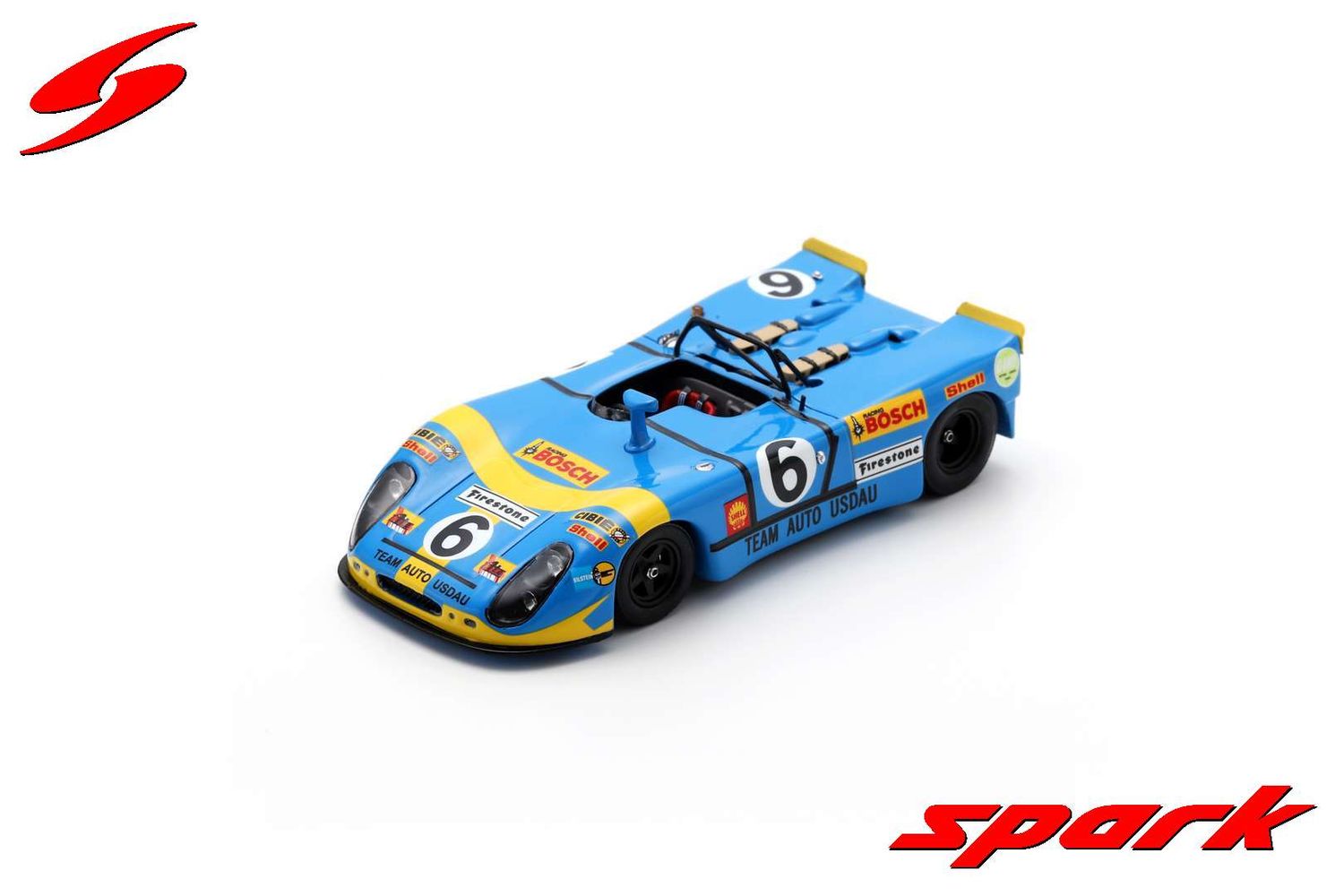 1:43 Spark - Porsche 908/2 No.6 Le Mans 24H 1972 H. Krause - HD. Weigel