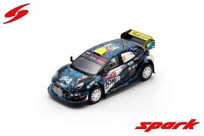 1:43 Spark - Ford Puma Rally1 No.28 M-SPORT Ford World Rally Team Rally Chile 2023 A. Heller - L.E. Allende