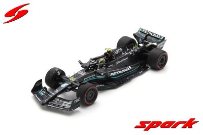 1:18 Spark - Mercedes-AMG Petronas F1 W14 E Performance No.44 Mercedes-AMG Petronas Formula One Team 3rd British GP 2023 Lewis Hamilton