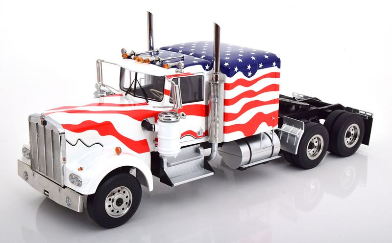 1:18 Road Kings - Kenworth W900 Stars & Stripes weiß/blau/rot 1:18 Road Kings - Kenworth W900 Stars & Stripes weiß/blau/rot