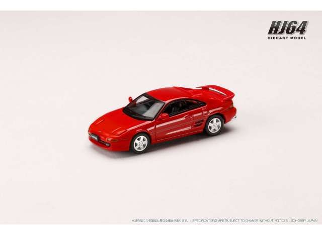 1:64 Hobby Japan - 1993 Toyota MR2 (SW20) GT-S, super red II
