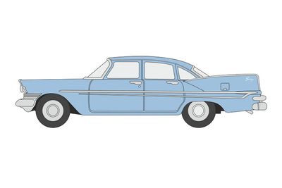 1:87 Oxford  - 1959 Plymouth Savoy Sedan Powder Blue