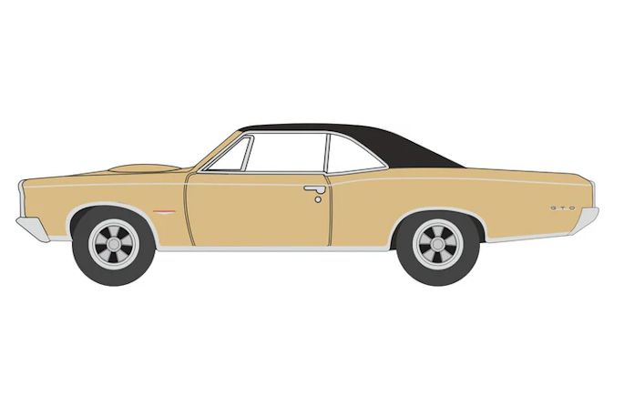 1:87 Oxford  - 1966 Pontiac GTO Martinique Bronze and Black