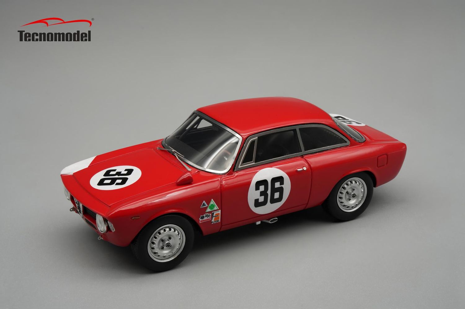 1:43 Tecnomodel - Alfa Romeo Giulia 1600 Sprint GTA 1966 Sebring Driver: J.Rindt Car #36