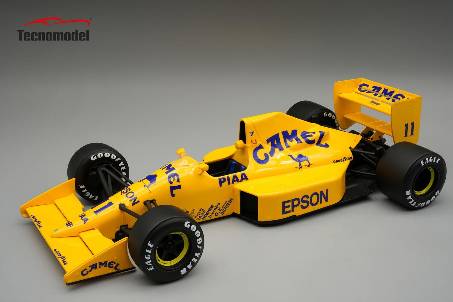 1:18 Tecnomodel - Lotus 101 1989 Australian GP Driver Satoru Nakajima (Raining Tyres)