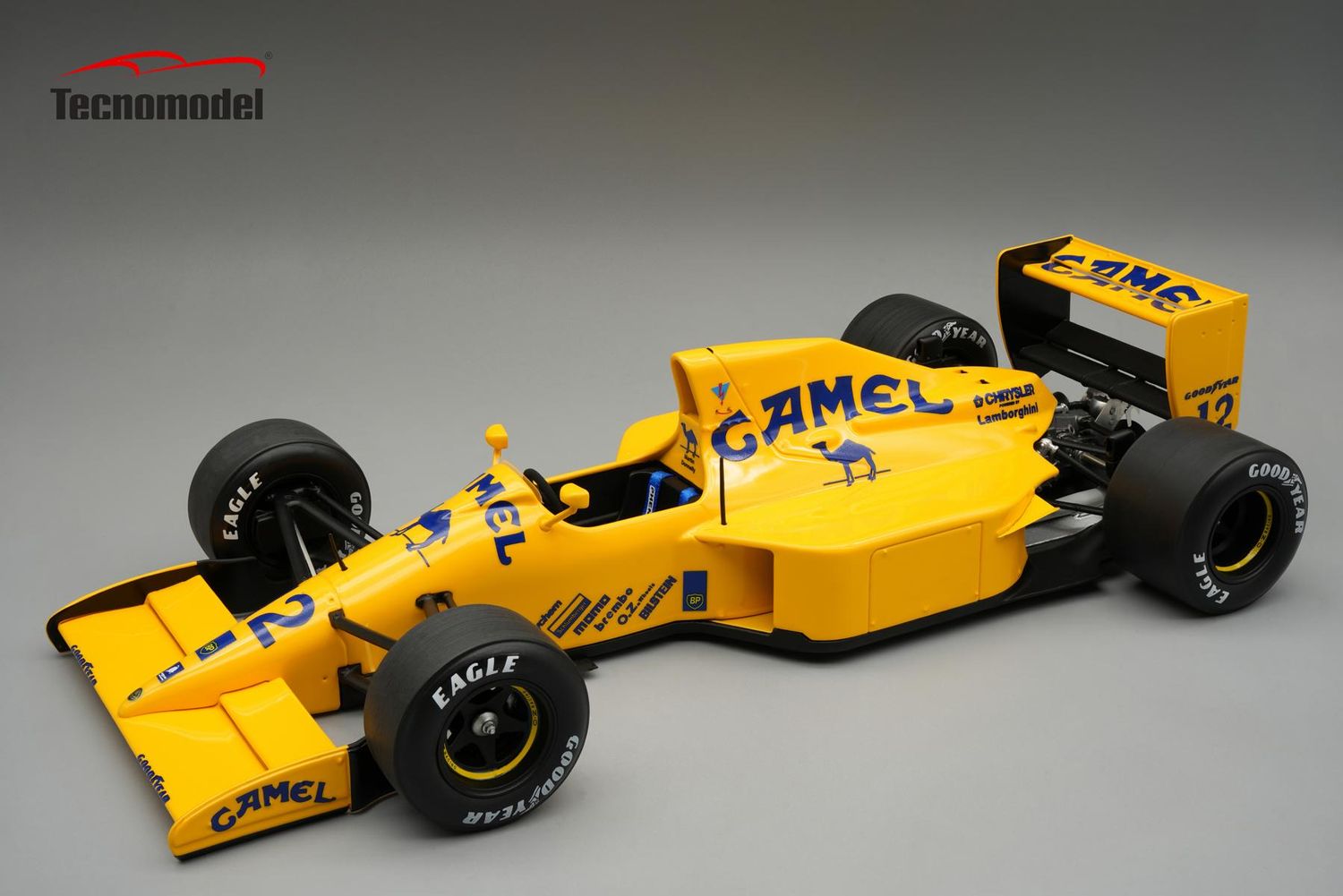 1:18 Tecnomodel - Lotus 102 1990 Lamborghini Engine Monaco GP Driver: Martin Donnelly