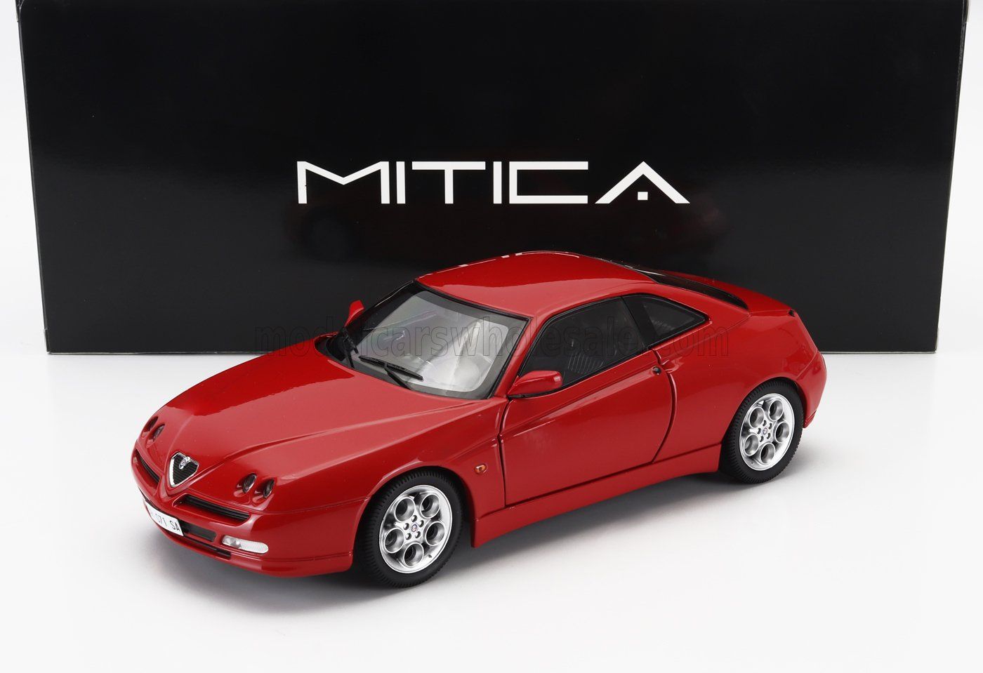1:18 Mitica Diecast - Alfa Romeo GTV 3.0 V6 24V 1998 Rosso Alfa 130