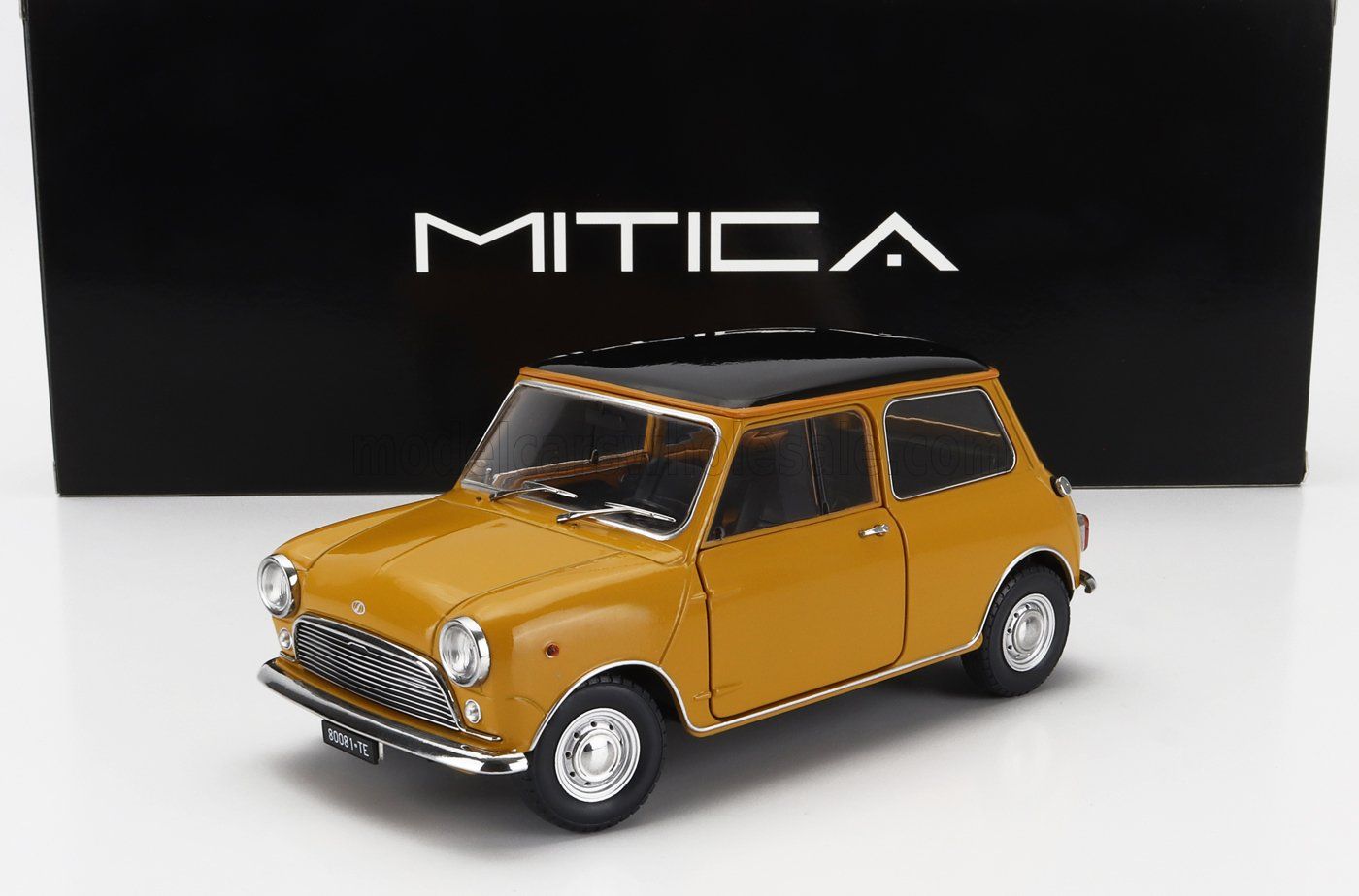 1:18 Mitica Diecast - 1966 Mini Copper Mk1 Orange Black