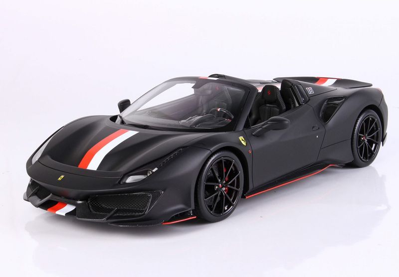 1:12 BBR - Ferrari 488 Pista Spider Open roof Charles Leclerc 1:12 BBR - Ferrari 488 Pista Spider Open roof Charles Leclerc
