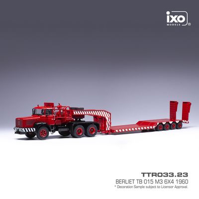 1:43 Ixo - 1960 Berliet TB 015 M3 6X4 rot 1:43 Ixo - 1960 Berliet TB 015 M3 6X4 rot