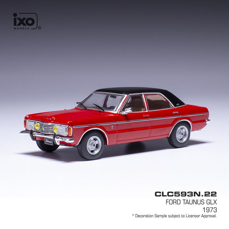 1:43 Ixo - 1973 Ford Taunus GXL rot 1:43 Ixo - 1973 Ford Taunus GXL rot